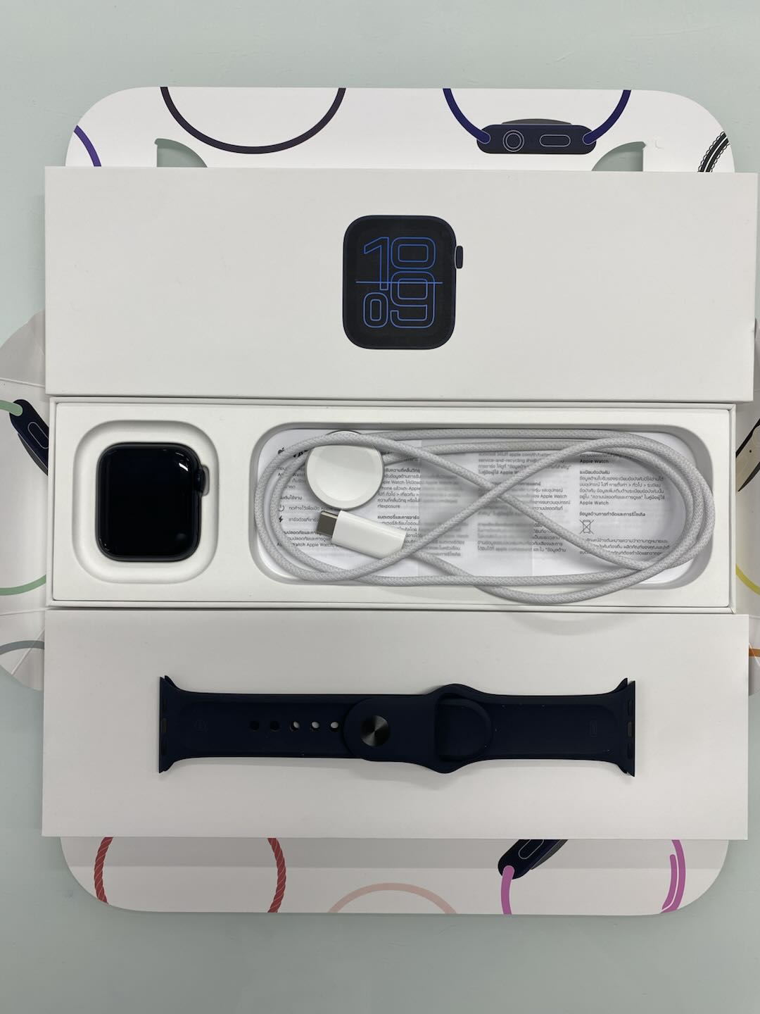 Apple Watch SE 3 GPS 40mm Midnight Aluminium Case with Midnight Sport Band - S/M_MEH94SA/A - shn4rwr9g73 - MEH94SA