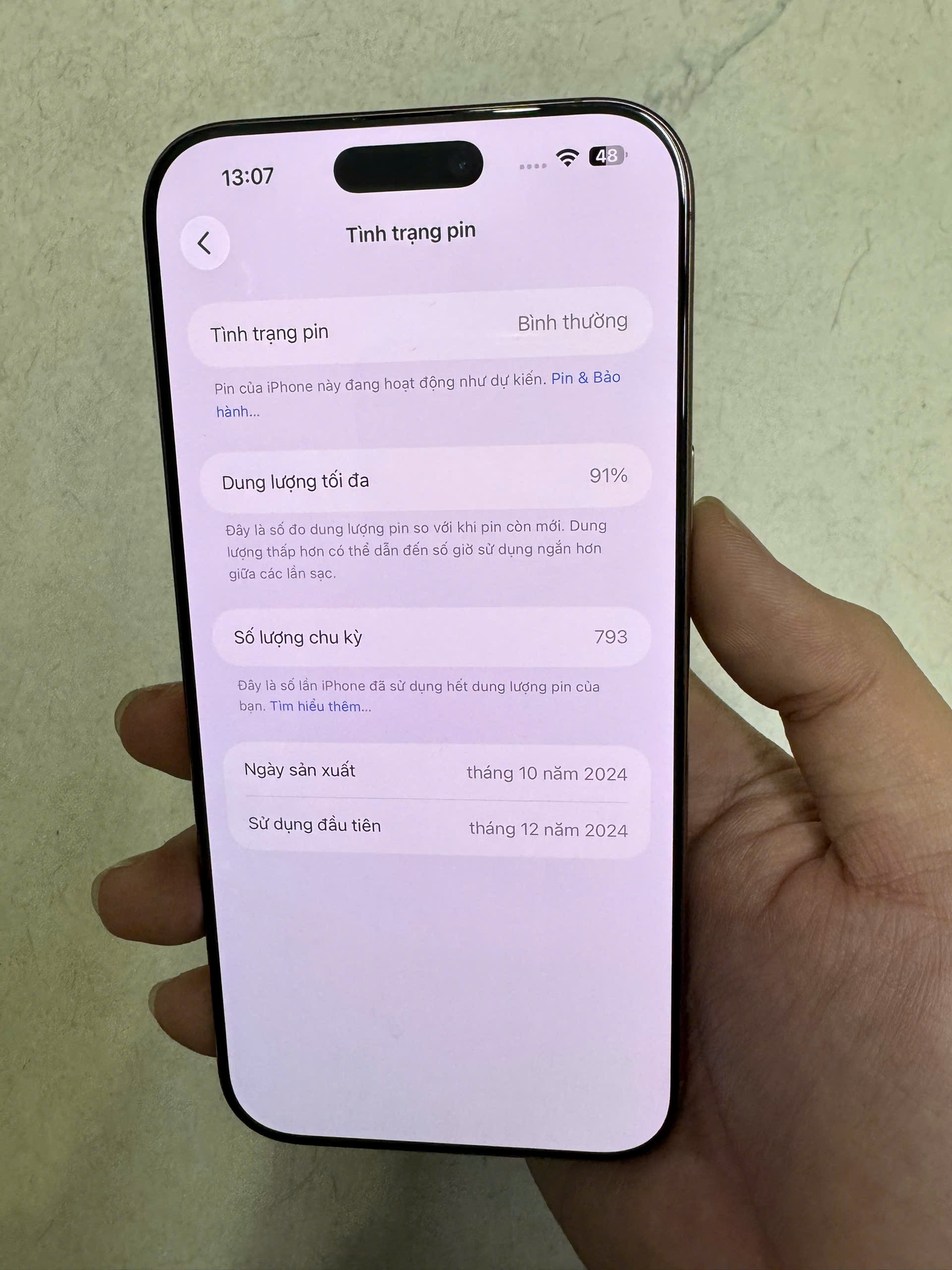 iPhone 16 Pro Max 256GB - Chính hãng VN/A Cũ