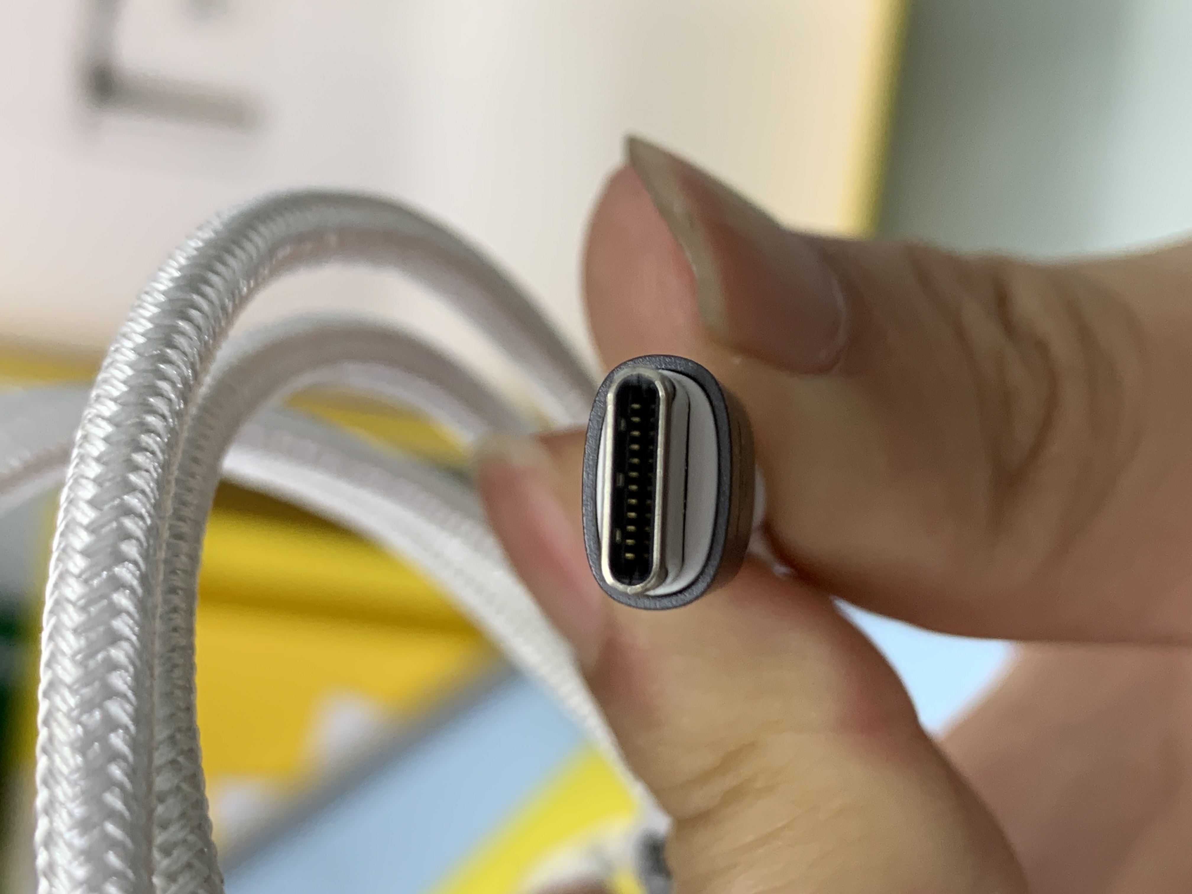 Cáp 9FIT USB-C to USB-C 1M White - 9FCA001W