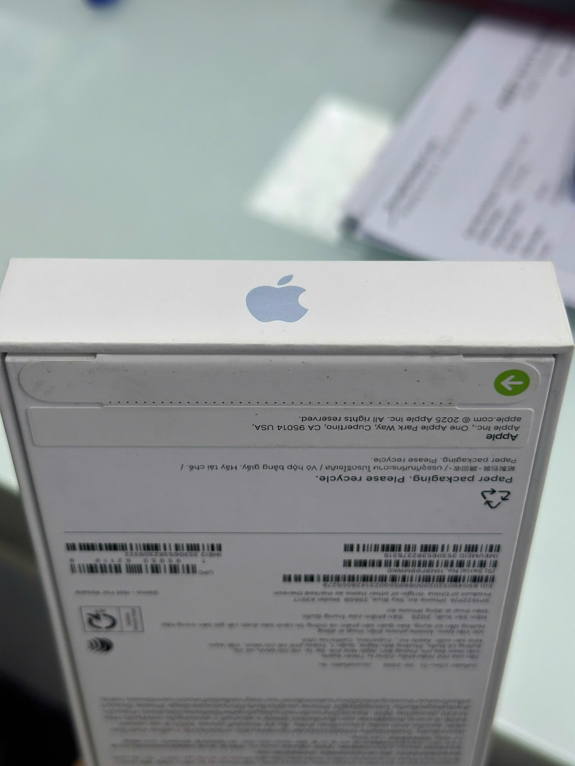 (DEMO) ĐTDĐ Apple iPhone Air 256GB Sky Blue_3P152ZP/A