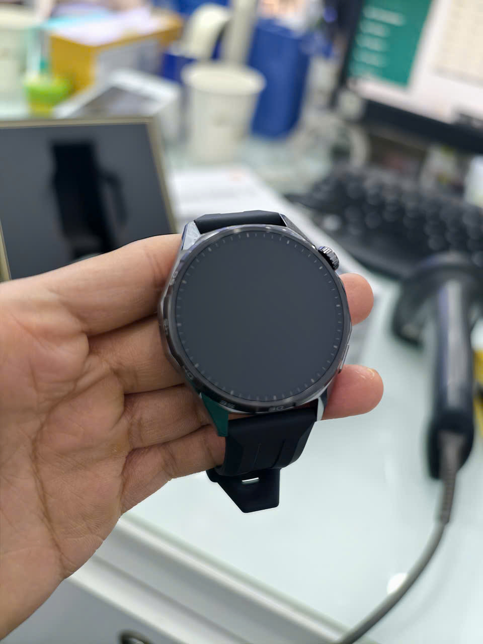 ĐỒNG HỒ THÔNG MINH(WATCH)HUAWEI ATM-B19 GT6 46mm/DÂY Fluor/ĐEN(6942103168710) - 5RJTQ25C26000541 - HWGT646DN
