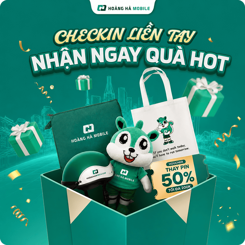 Check in nhận quà