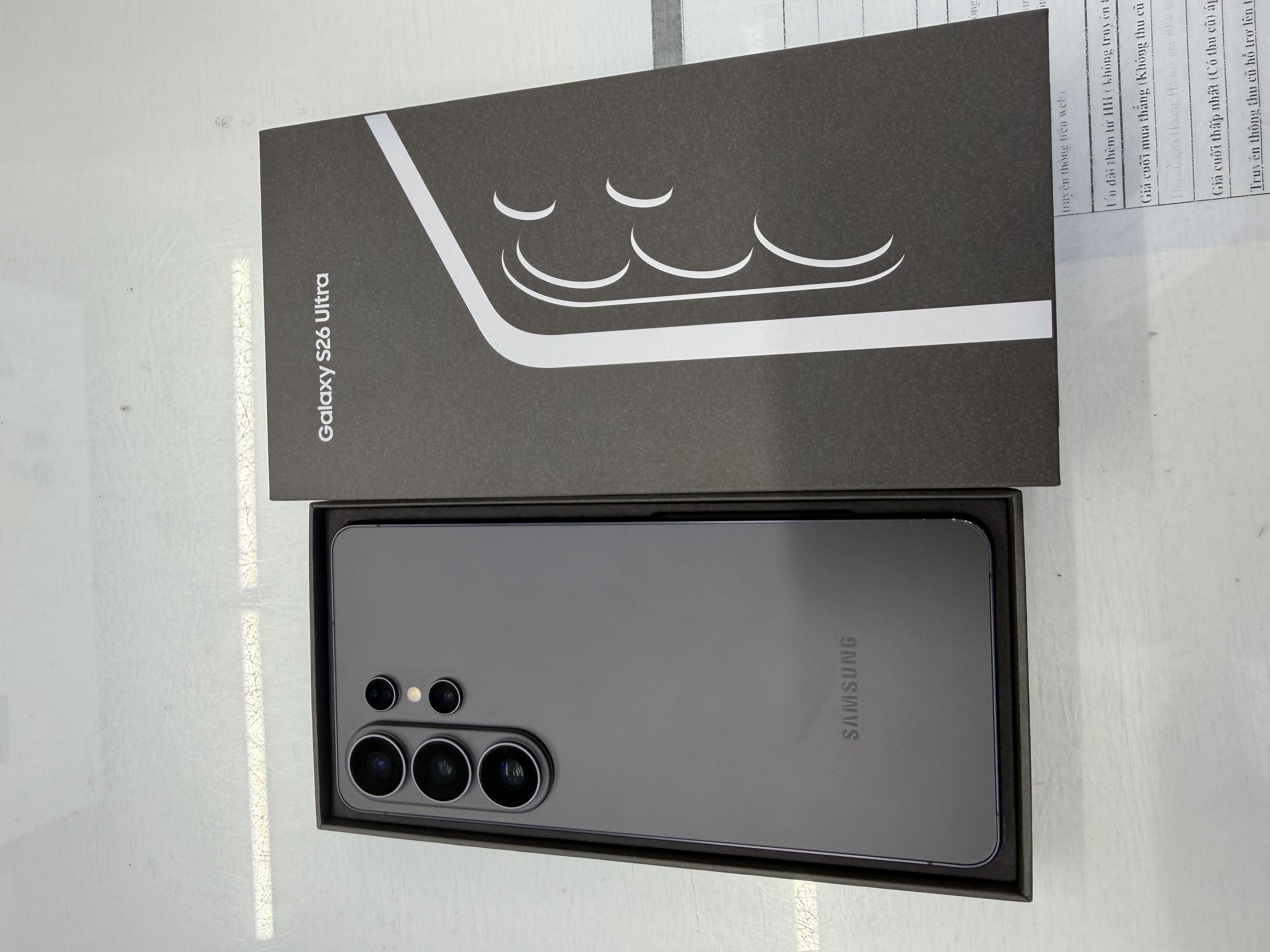 ĐTDĐ Samsung S26 Ultra SM-S948B/DS,256GB, Đen, SM-S948BZKBXXV - 353885929499793 - S948B256DEN