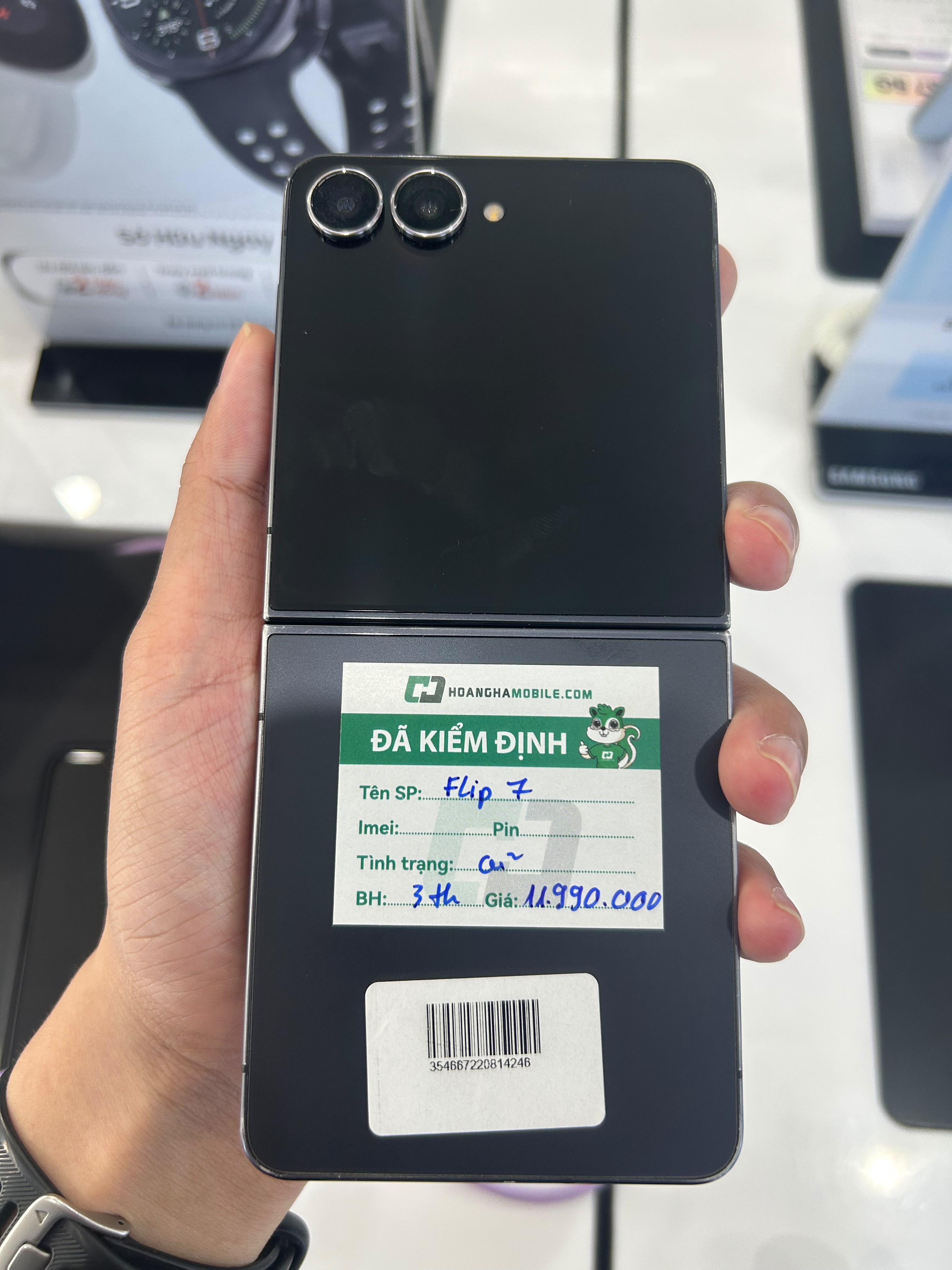 Samsung Galaxy Z Flip7 5G 12GB/256GB Cũ