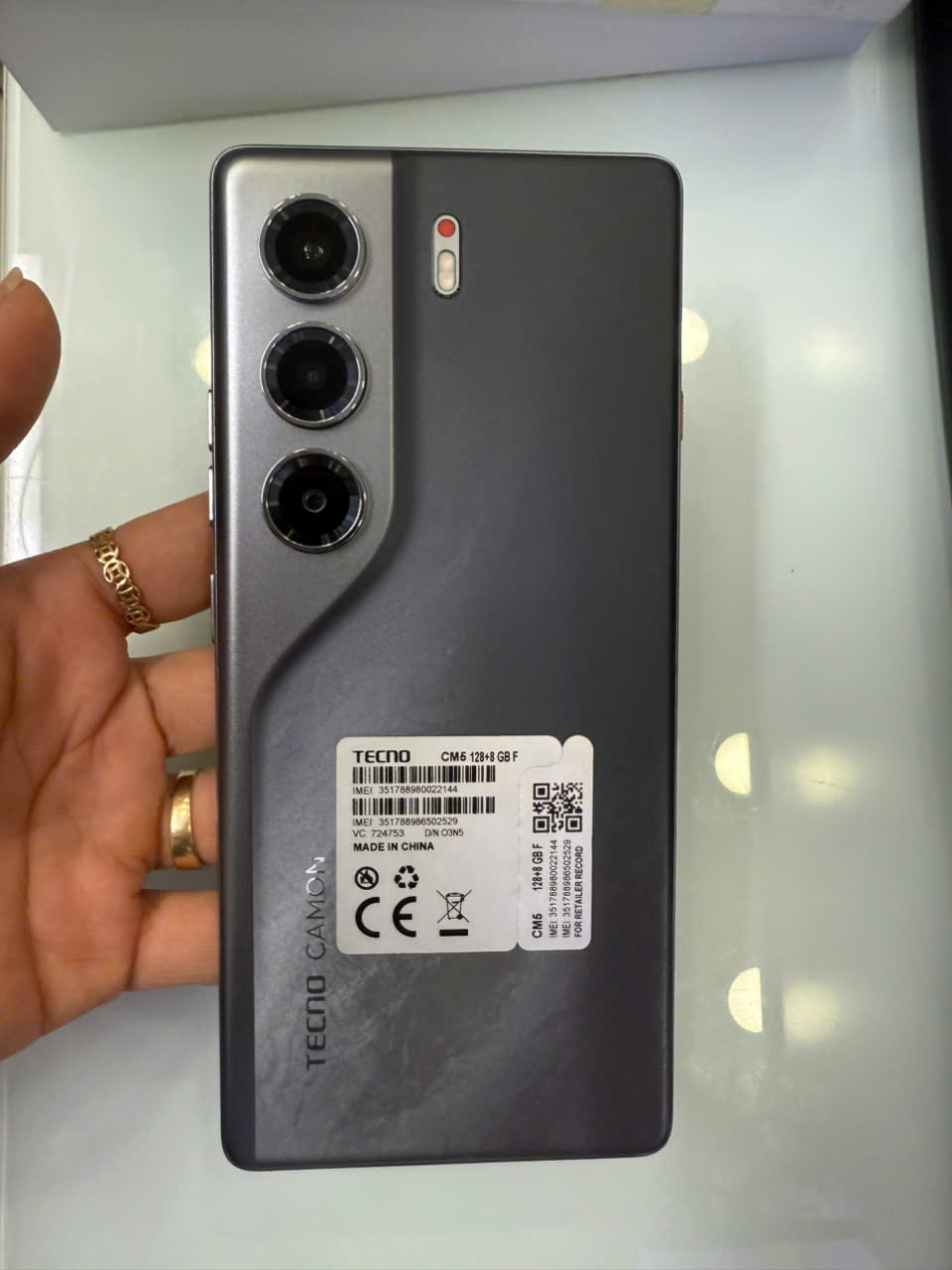 Tecno Camon 40 (8GB+8GB/128GB) Cũ