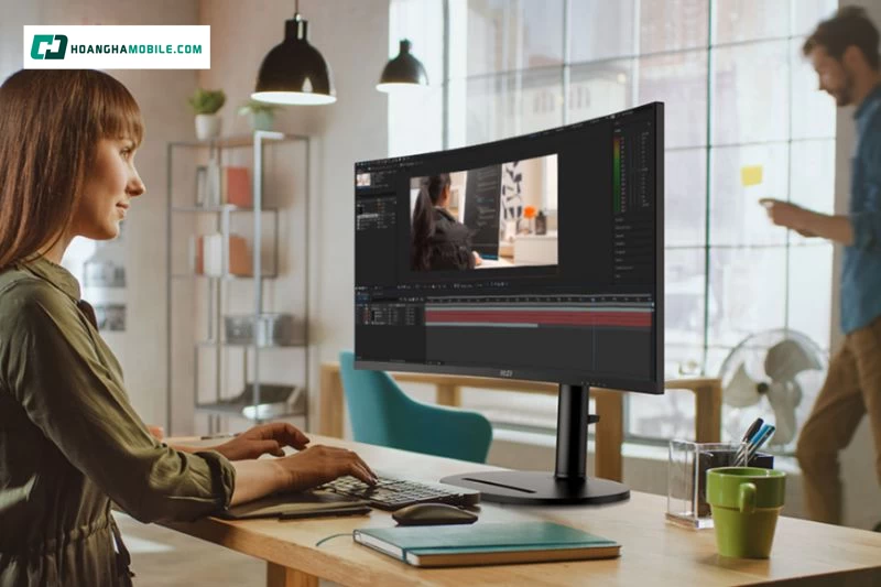 MSI MD342CQP có kích thước 34 inch, tỷ lệ 21:9 và độ phân giải UWQHD 3440 x 1440. MSI MD342CQP có kích thước 34 inch, tỷ lệ 21:9 và độ phân giải UWQHD 3440 x 1440.