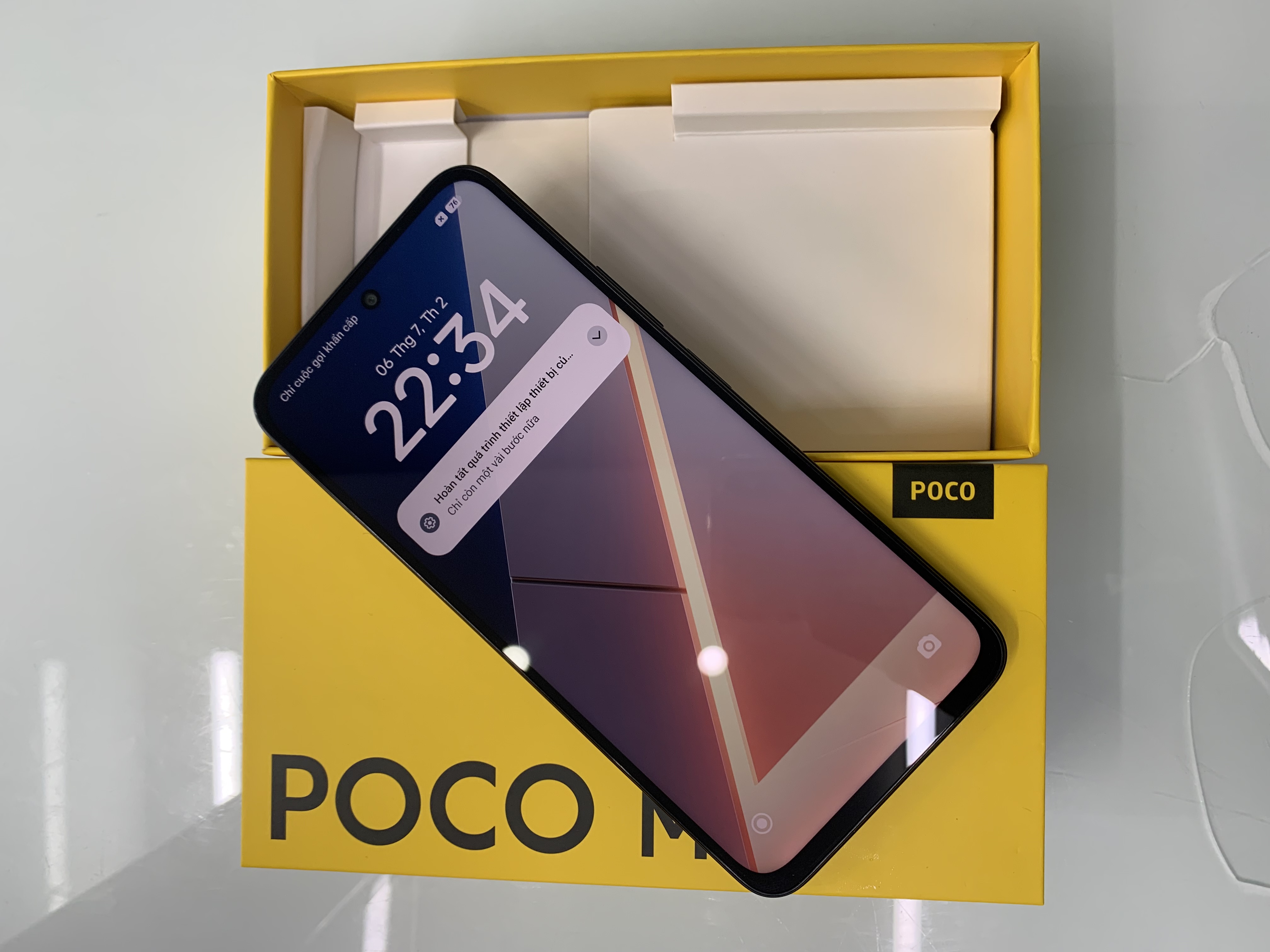 ĐIỆN THOẠI DI ĐỘNG (TEL) POCO M7 6.9"/SNAP 685/6G/128G/50MP+QVGA/8MP/7000mAh (25062PC34G)/ĐEN