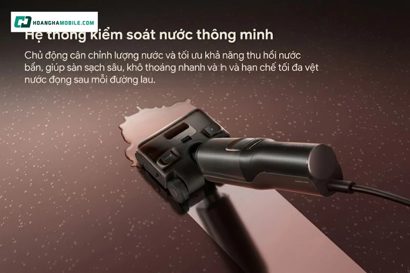 AI phát hiện bụi bẩn giúp Roborock F25 Pro Turbo phản ứng linh hoạt hơn với từng khu vực sàn. AI phát hiện bụi bẩn giúp Roborock F25 Pro Turbo phản ứng linh hoạt hơn với từng khu vực sàn.