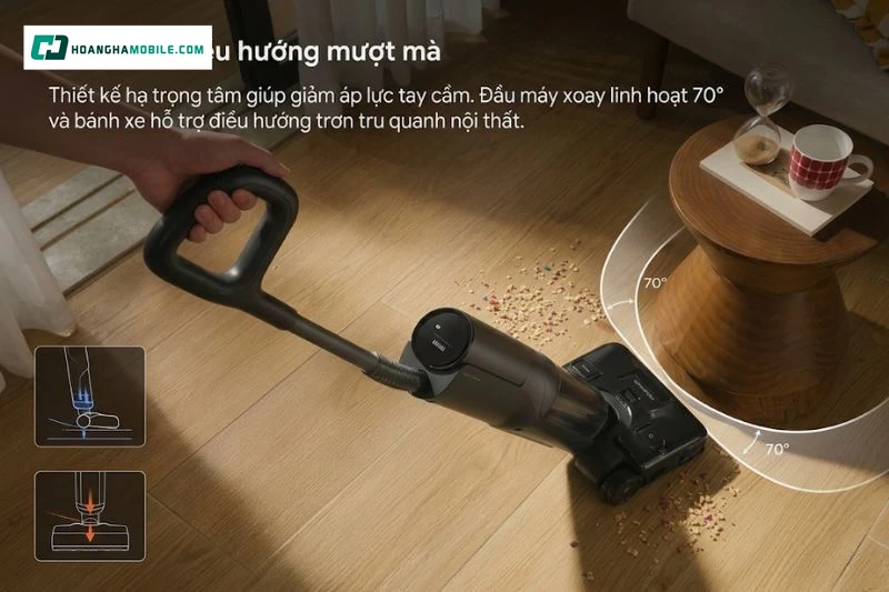 AI phát hiện bụi bẩn giúp Roborock F25 Steam điều chỉnh trải nghiệm làm sạch theo tình trạng sàn AI phát hiện bụi bẩn giúp Roborock F25 Steam điều chỉnh trải nghiệm làm sạch theo tình trạng sàn