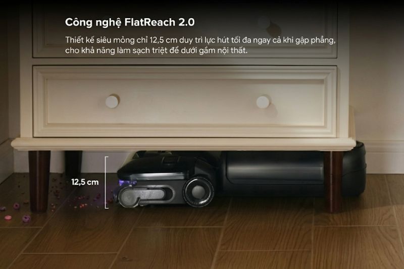 Nên mua nếu người dùng cần máy hút bụi lau nhà cầm tay có hơi nước nóng 180°C, lực hút 25.000Pa