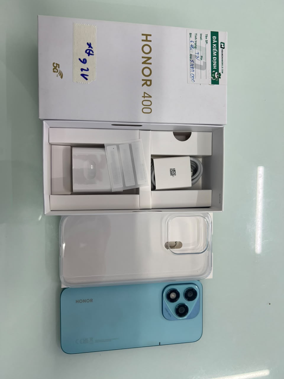 Điện thoại di động Honor 400 Lite 5G (12+256GB) Xanh lá (Marrs Green)_ABR-NX1