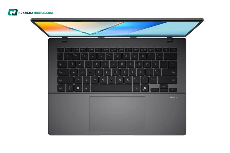 Laptop ASUS Vivobook S14 bàn phím tối giản. Laptop ASUS Vivobook S14 bàn phím tối giản.