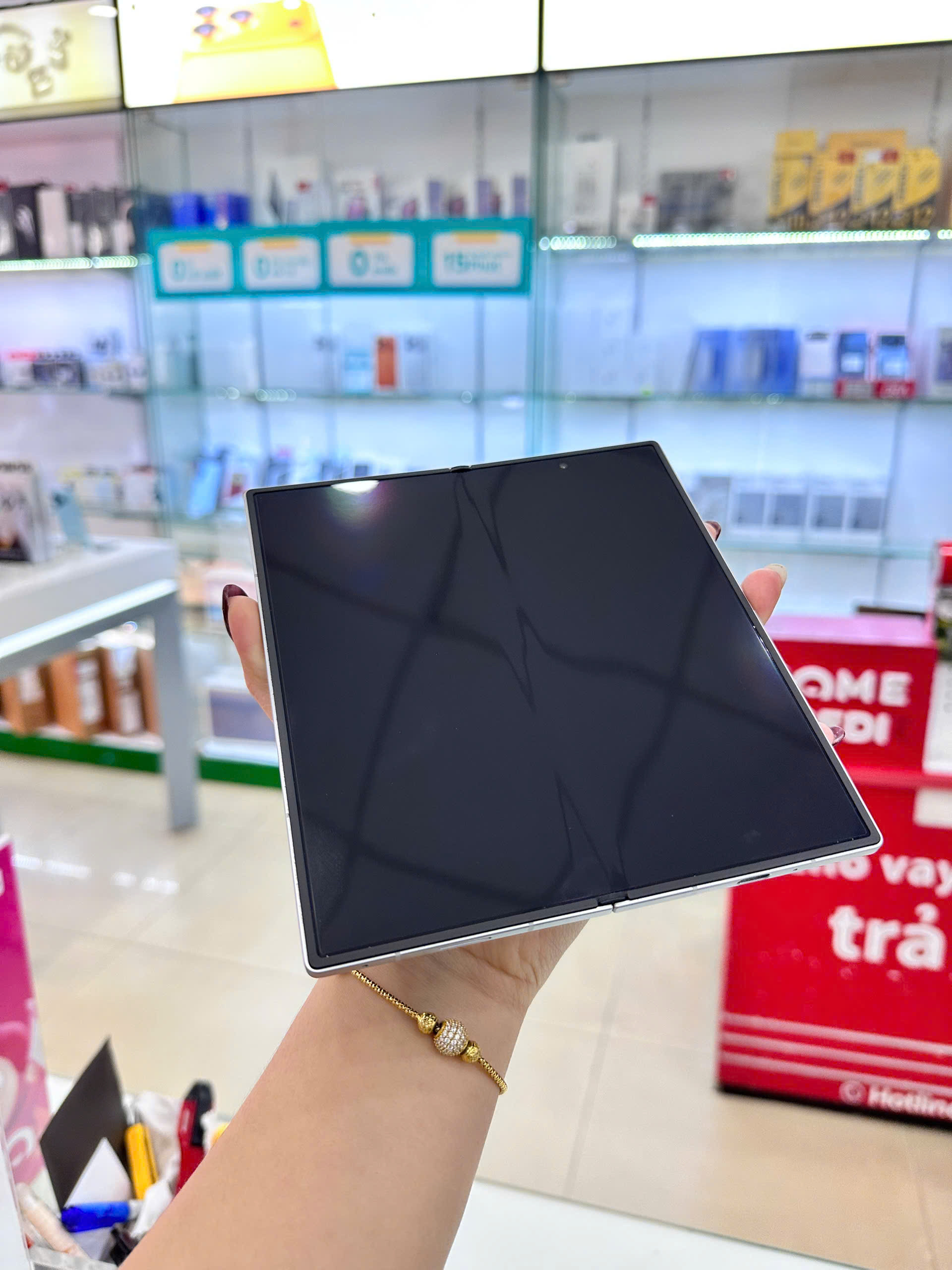 ĐTDĐ Samsung Fold7 SM-F966B,256GB,Xám Bạc