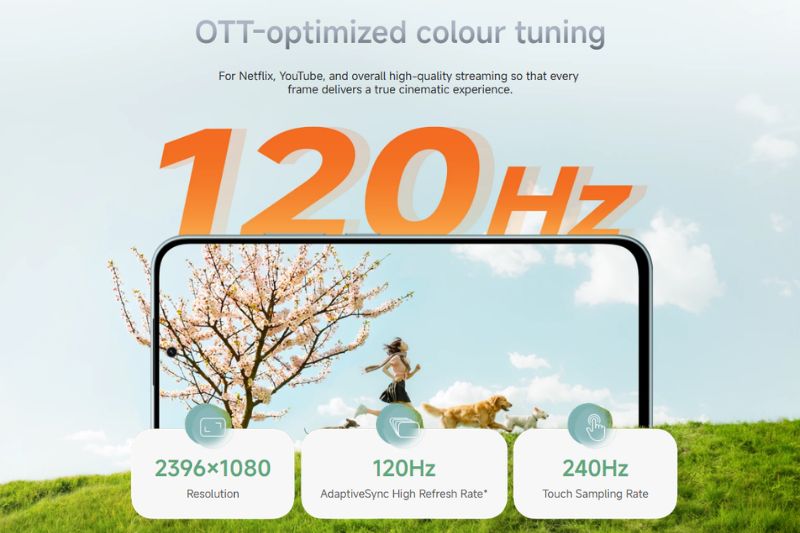 Tần số quét 120Hz đem lại khác biệt trong các thao tác hàng ngày. 