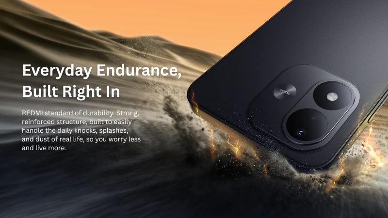 Xiaomi Redmi Note 17 5G chú trọng hơn đến độ bền trong quá trình sử dụng hằng ngày với khả năng kháng trầy xước qua 3.000 lần.