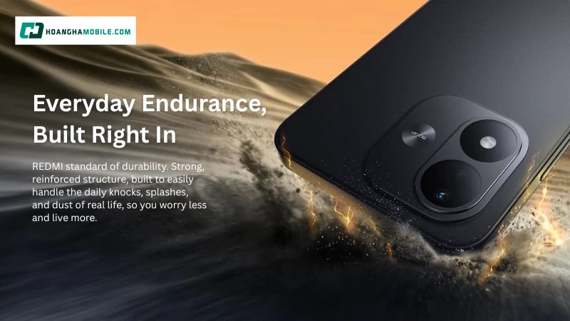 Xiaomi Redmi Note 17 5G chú trọng hơn đến độ bền trong quá trình sử dụng hằng ngày với khả năng kháng trầy xước qua 3.000 lần. Xiaomi Redmi Note 17 5G chú trọng hơn đến độ bền trong quá trình sử dụng hằng ngày với khả năng kháng trầy xước qua 3.000 lần.