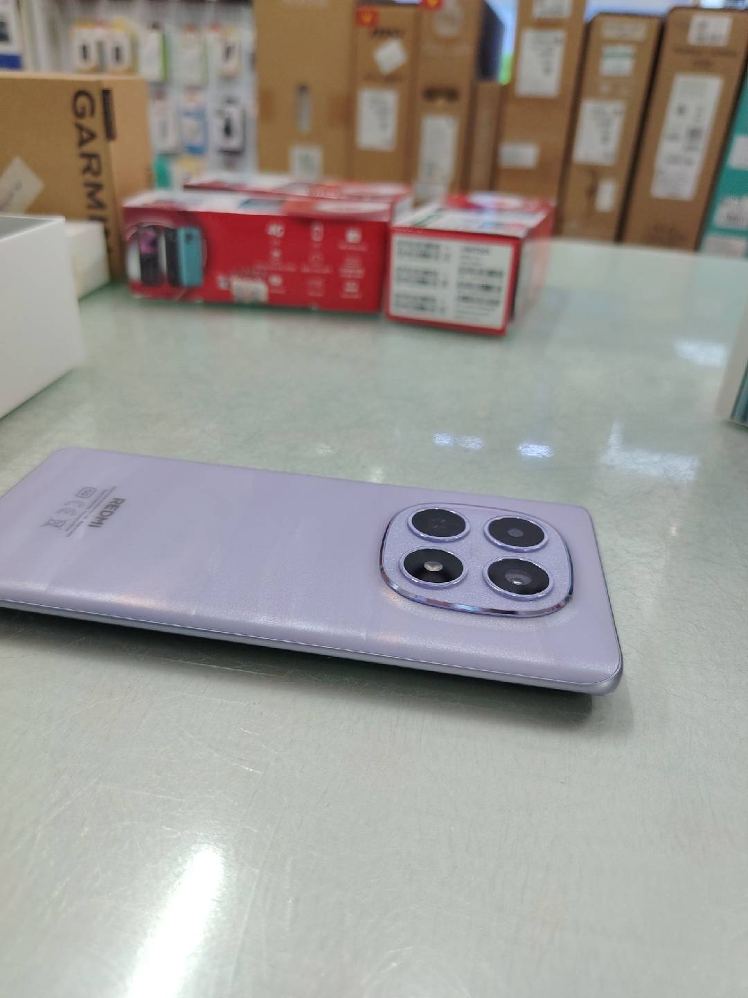 ĐIỆN THOẠI DI ĐỘNG (TEL) REDMI NOTE 15 5G 6.77"/SNAP 6 GEN 3/6G/128G/108MP+8MP/20MP/5520mAh (25098RA98G)/TÍM (6932554469641)