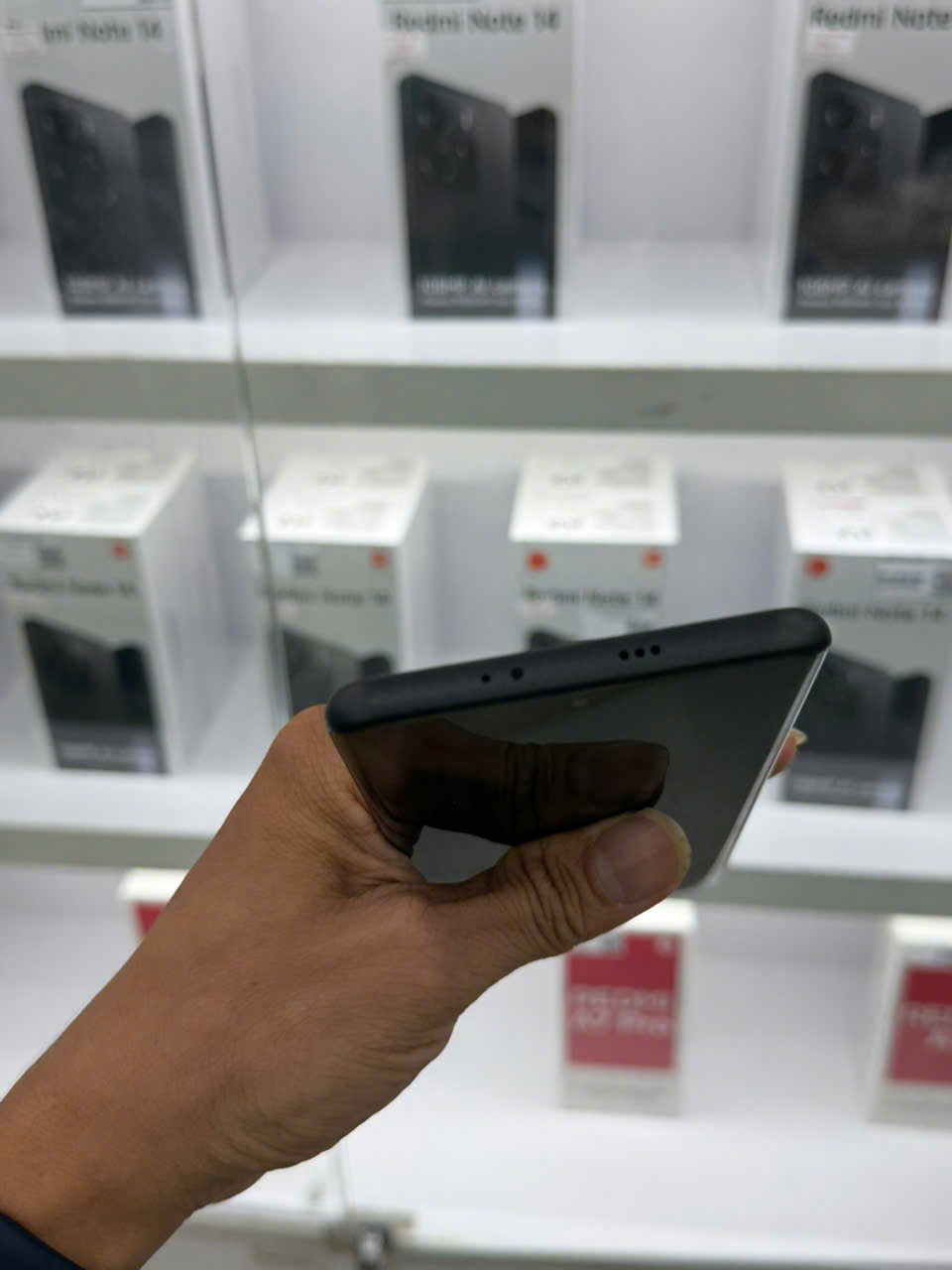 ĐIỆN THOẠI DI ĐỘNG (TEL) REDMI NOTE 15 6.77"/MTK Helio G100-Ultra/6G/128G/108MP+2MP/20MP/6000mAh (2510DRA23E)/ĐEN (6932554476113