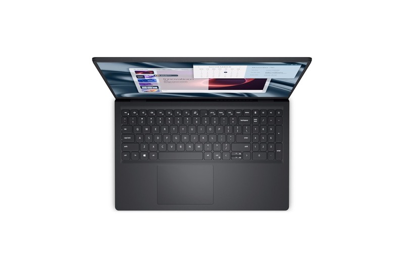 Laptop Dell Pro 15 thiết kế bàn phím tiêu chuẩn với đầy đủ phím.