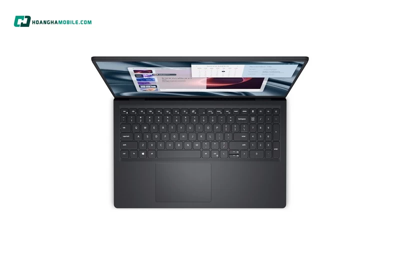Laptop Dell Pro 15 thiết kế bàn phím tiêu chuẩn với đầy đủ phím. Laptop Dell Pro 15 thiết kế bàn phím tiêu chuẩn với đầy đủ phím.