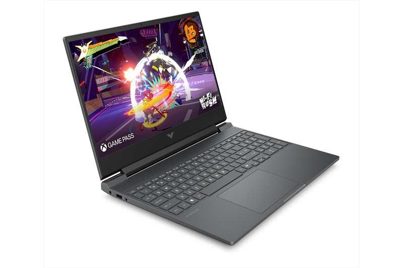Laptop HP Victus Gaming màn hình tần số 144hz.