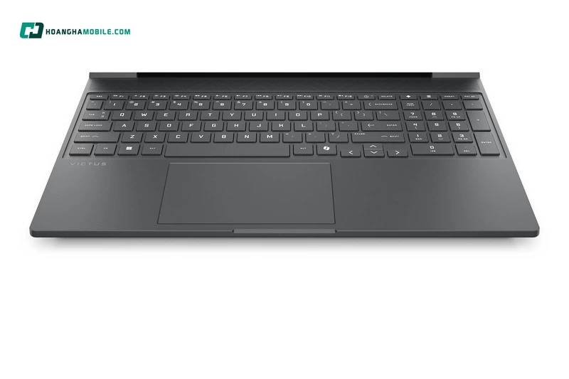 Laptop HP Victus Gaming với bàn phím thiết kế đầy đủ. Laptop HP Victus Gaming với bàn phím thiết kế đầy đủ.