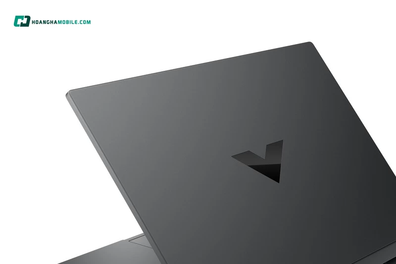 Laptop HP Victus Gaming thiết kế logo thương hiệu tinh tế. Laptop HP Victus Gaming thiết kế logo thương hiệu tinh tế.