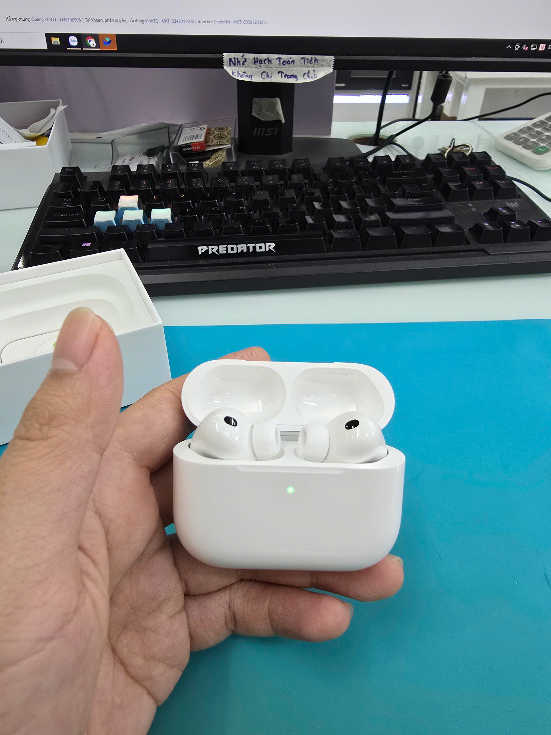 Tai nghe Bluetooth Apple AirPods Pro 3 - MFHP4ZP/A - SG0WXG46XJG - MFHP4ZP