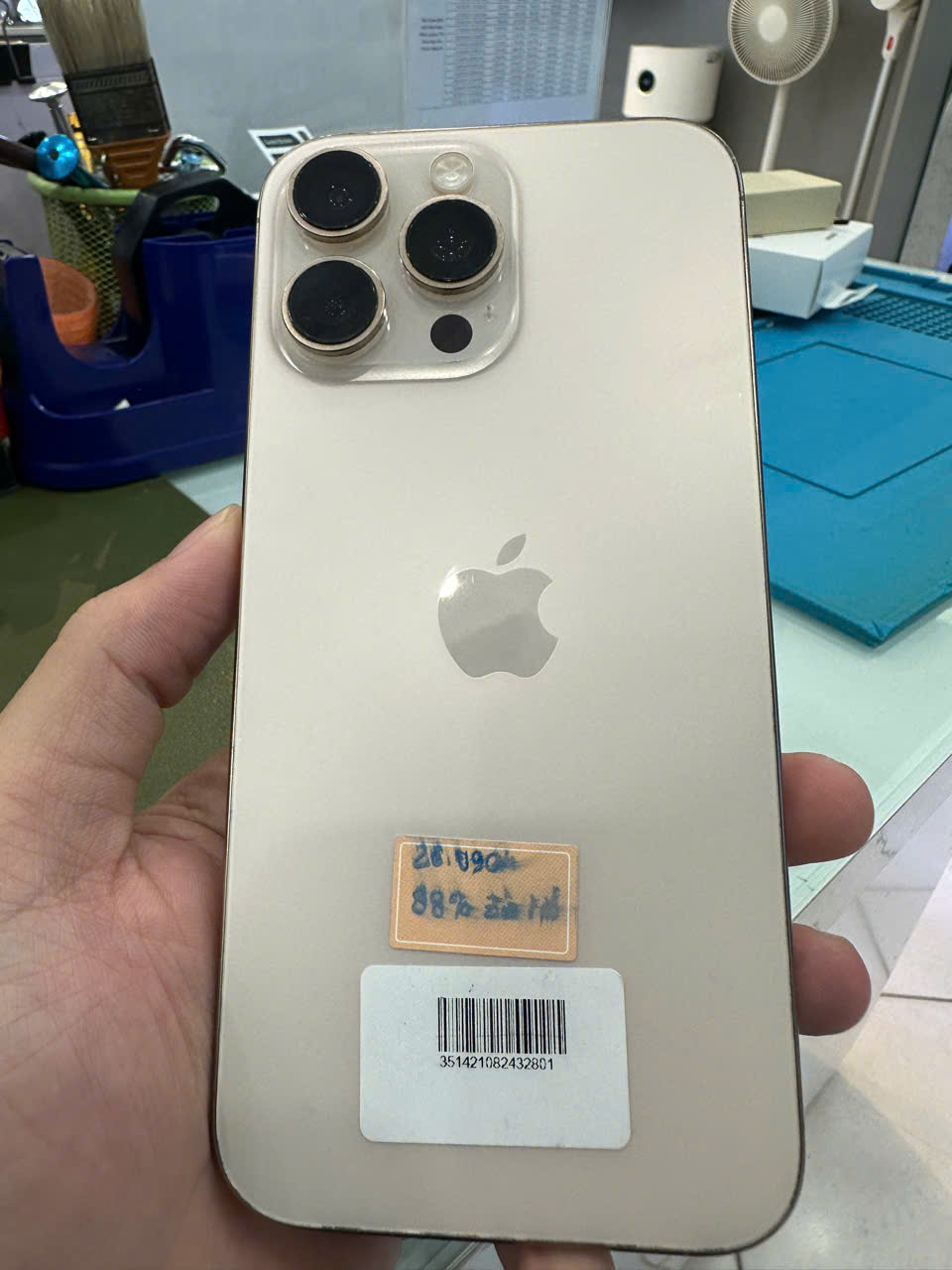 ĐTDĐ Apple iPhone 16 Pro Max 256GB Desert Titanium_MYWX3VN/A - 351421082432801 - MYWX3VN
