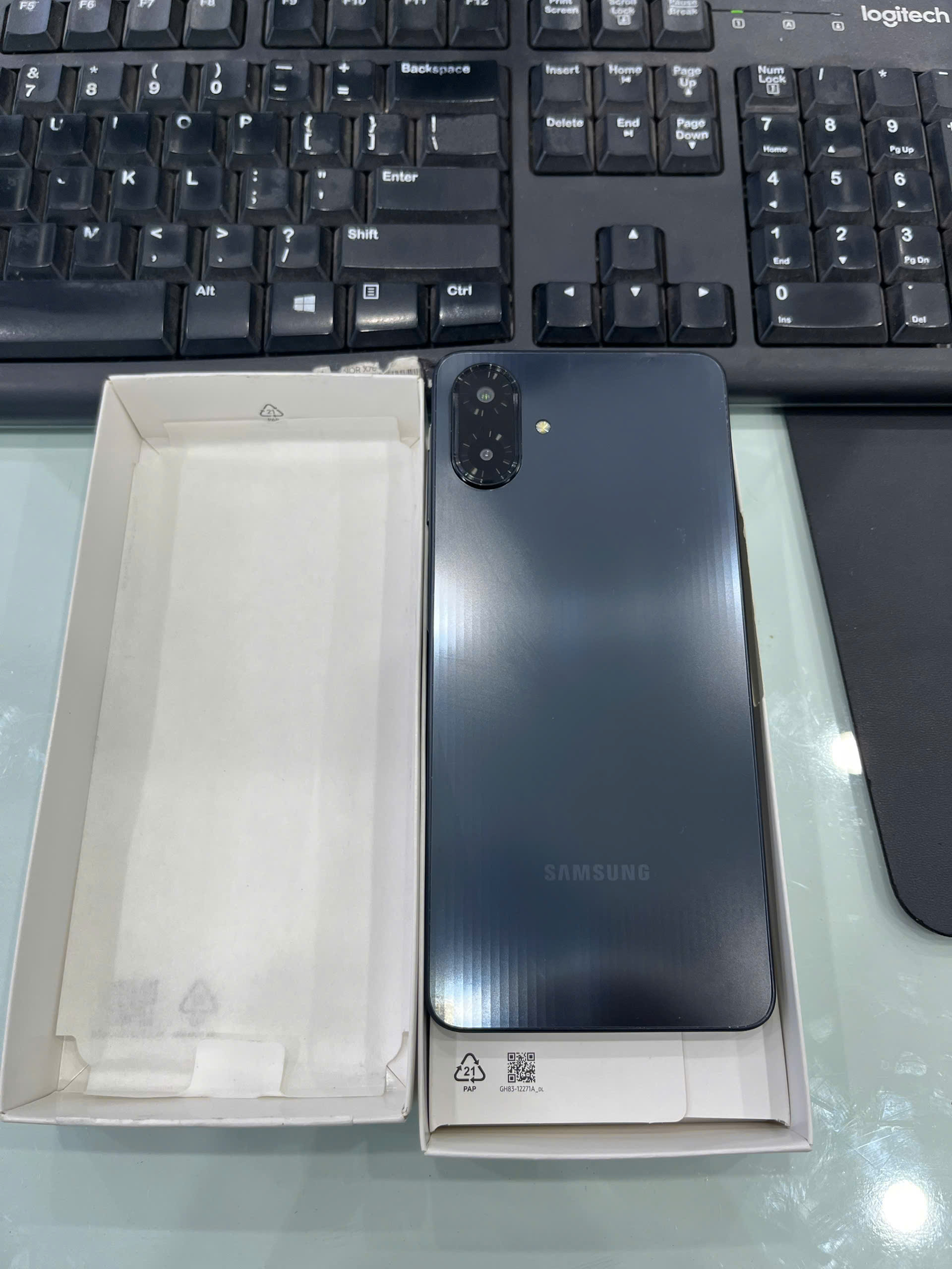 ĐTDĐ Samsung A07 4G SM-A075F/DS,4+128, Đen