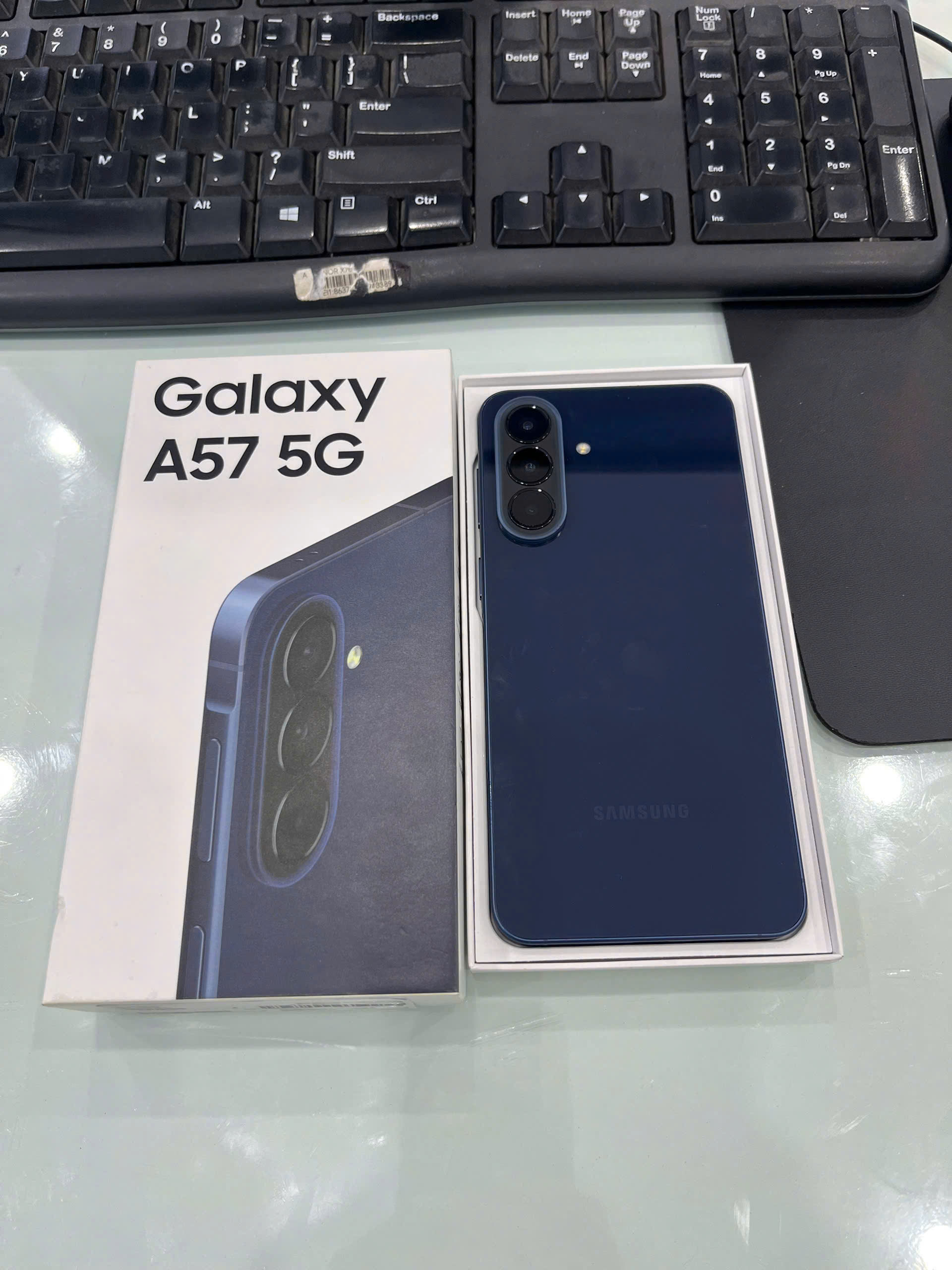 ĐTDĐ Samsung A57 5G, SM-A576B/DS, 8+128, Xanh đen