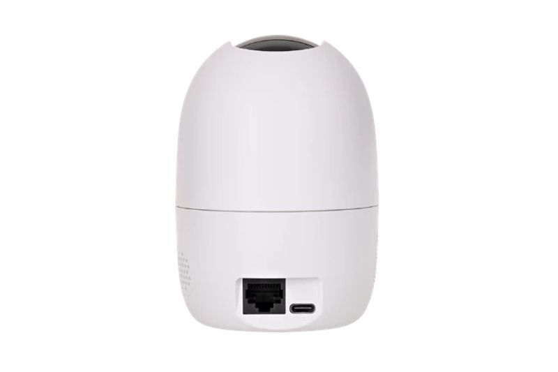 Sản phẩm tích hợp micro và loa, hỗ trợ chuẩn âm thanh G.711a, G.711u và PCM để phục vụ nhu cầu đàm thoại 2 chiều.