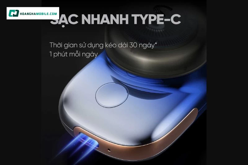 Máy hỗ trợ sạc nhanh Type-C trong khoảng 90 phút Máy hỗ trợ sạc nhanh Type-C trong khoảng 90 phút