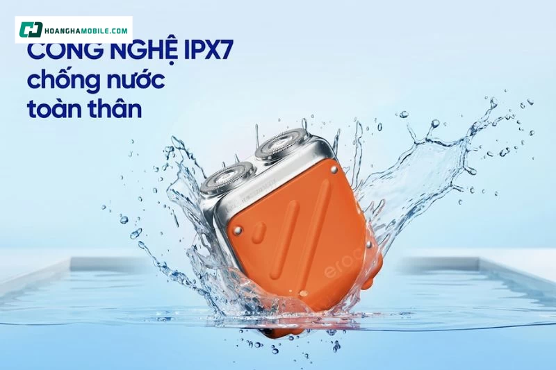 Chuẩn chống nước IPX7 giúp Máy cạo râu EROC Traveller KKXZ021 linh hoạt hơn trong quá trình sử dụng. Chuẩn chống nước IPX7 giúp Máy cạo râu EROC Traveller KKXZ021 linh hoạt hơn trong quá trình sử dụng.
