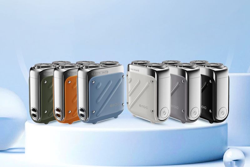 EROC Traveller KKXZ021 đáng mua vì sản phẩm giải quyết tốt nhu cầu cạo râu nhanh trong một thiết kế rất gọn.