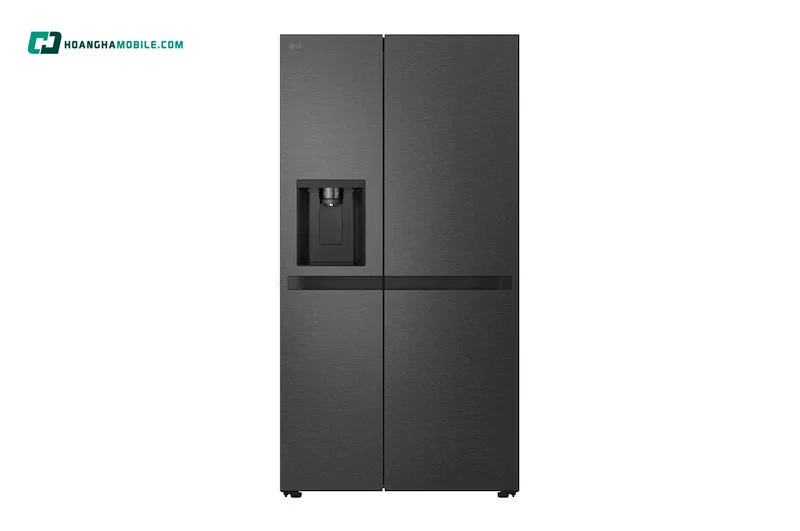 Tủ lạnh LG Side by Side 641L LSI63BLMA dành cho gia đình cần không gian bảo quản lớn và tiện ích lấy nước, làm đá ngay bên ngoài Tủ lạnh LG Side by Side 641L LSI63BLMA dành cho gia đình cần không gian bảo quản lớn và tiện ích lấy nước, làm đá ngay bên ngoài