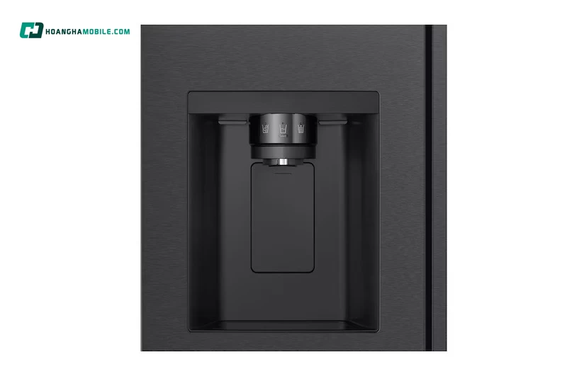 Tủ lạnh LG Side by Side 641L LSI63BLMA có thể lấy nước và làm đá tự động không cần nối đường ống Tủ lạnh LG Side by Side 641L LSI63BLMA có thể lấy nước và làm đá tự động không cần nối đường ống