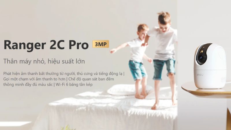 Có thể cân nhắc mua Camera IP 360 độ 3MP IMOU IPC-A32P Pro nếu bạn ưu tiên camera trong nhà có hình ảnh 2K