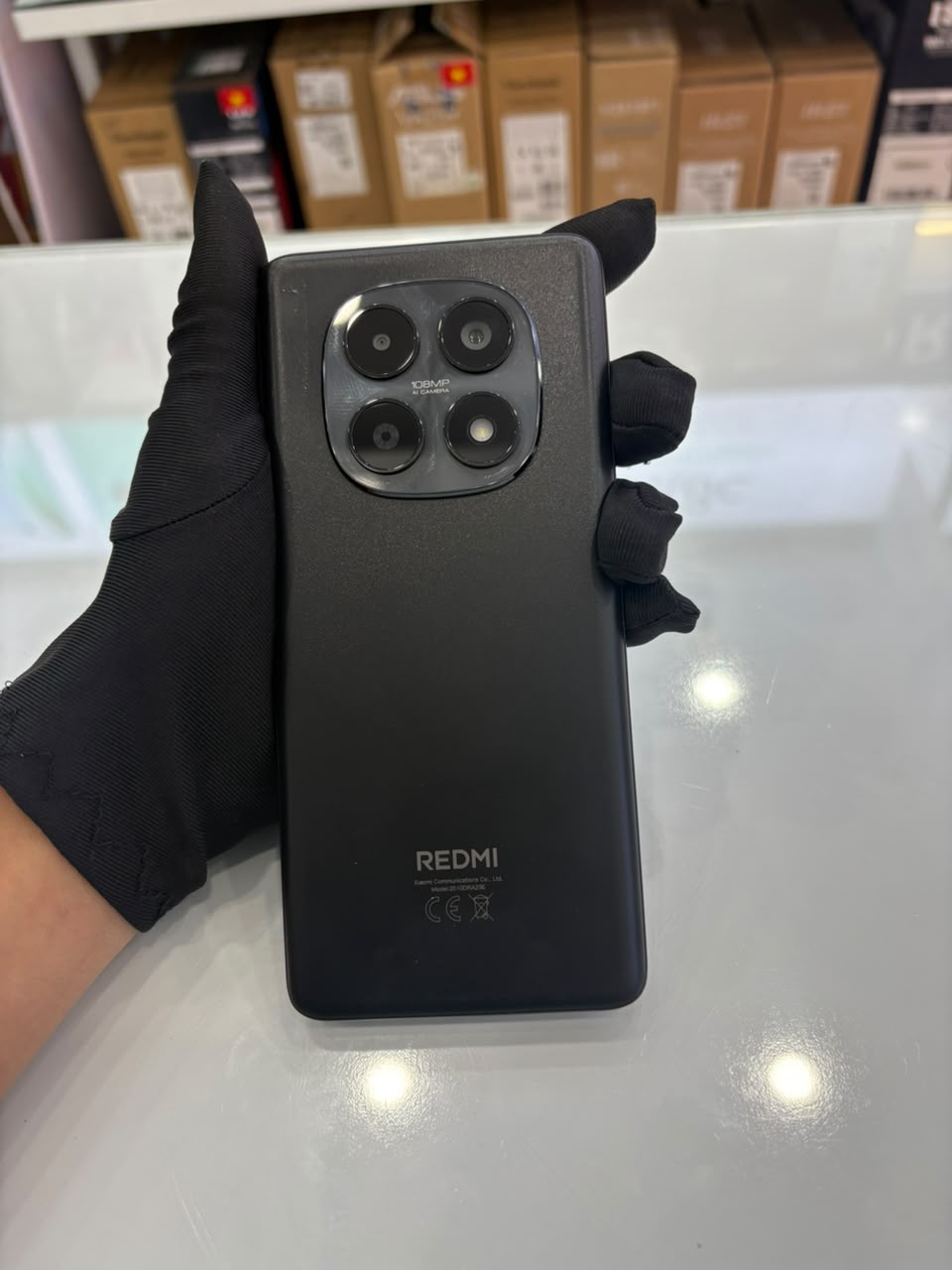 ĐIỆN THOẠI DI ĐỘNG (TEL) REDMI NOTE 15 6.77"/MTK Helio G100-Ultra/6G/128G/108MP+2MP/20MP/6000mAh (2510DRA23E)/ĐEN