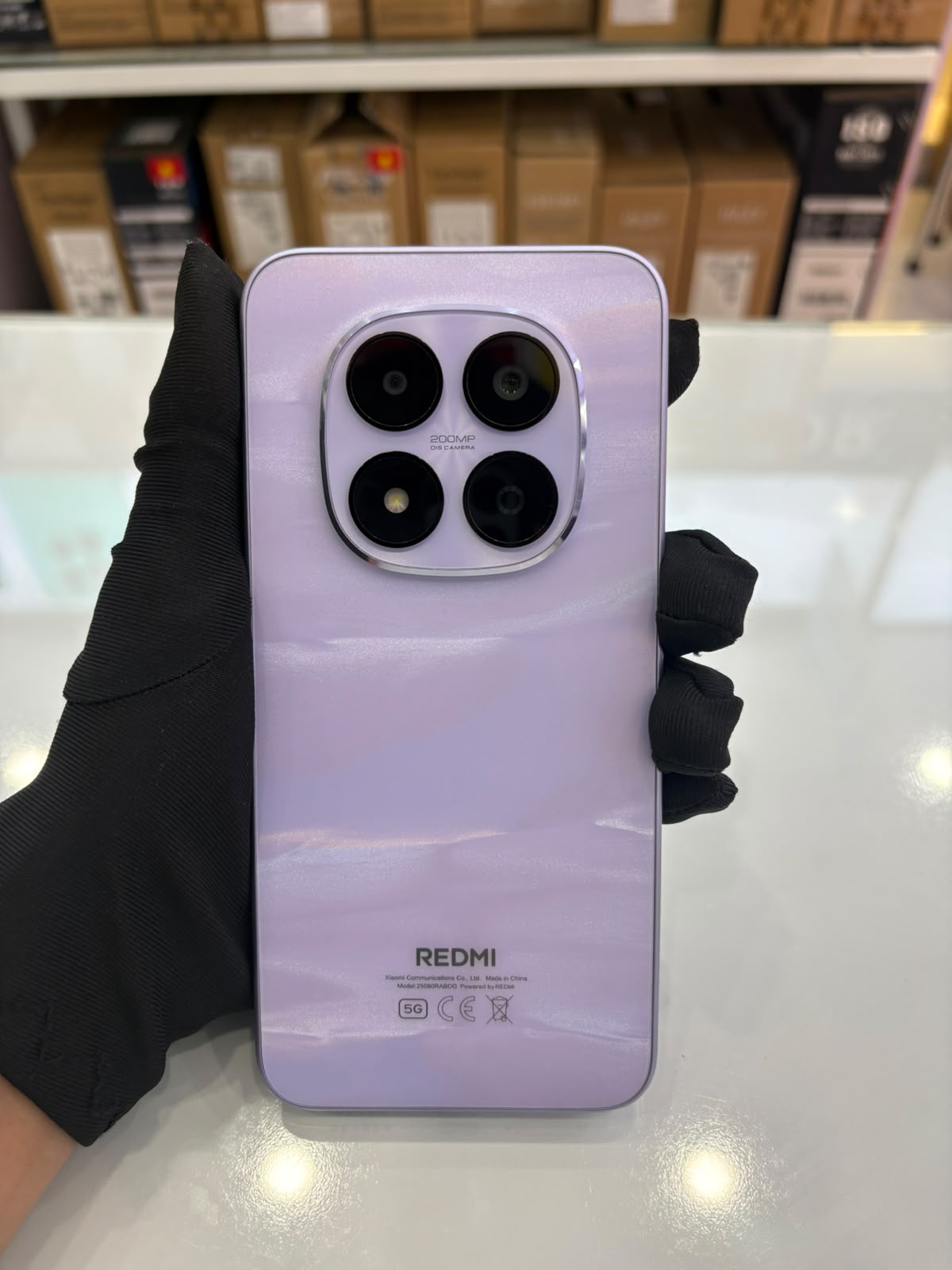 ĐIỆN THOẠI DI ĐỘNG (TEL) REDMI NOTE 15 PRO 5G 6.83/MTK D7400-Ultra/12G/256G/200MP+8MP/20MP/6580mAh (25080RABDG)/TÍM