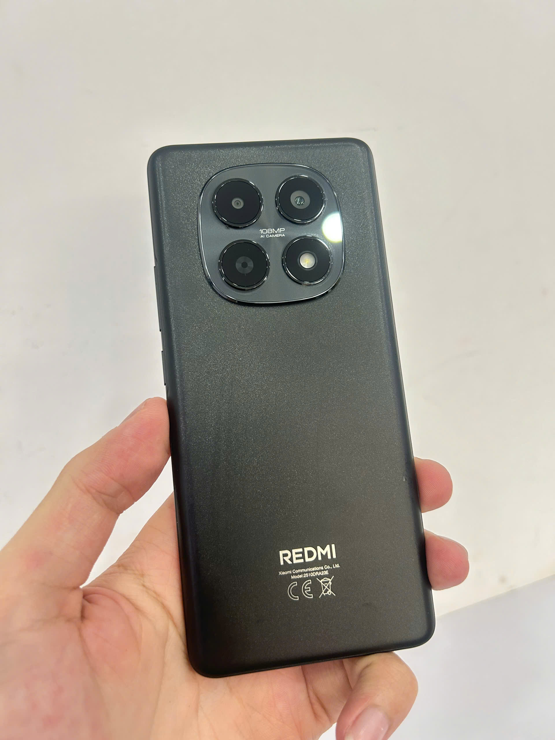 ĐIỆN THOẠI DI ĐỘNG (TEL) REDMI NOTE 15 6.77"/MTK Helio G100-Ultra/6G/128G/108MP+2MP/20MP/6000mAh (2510DRA23E)/ĐEN (6932554476113