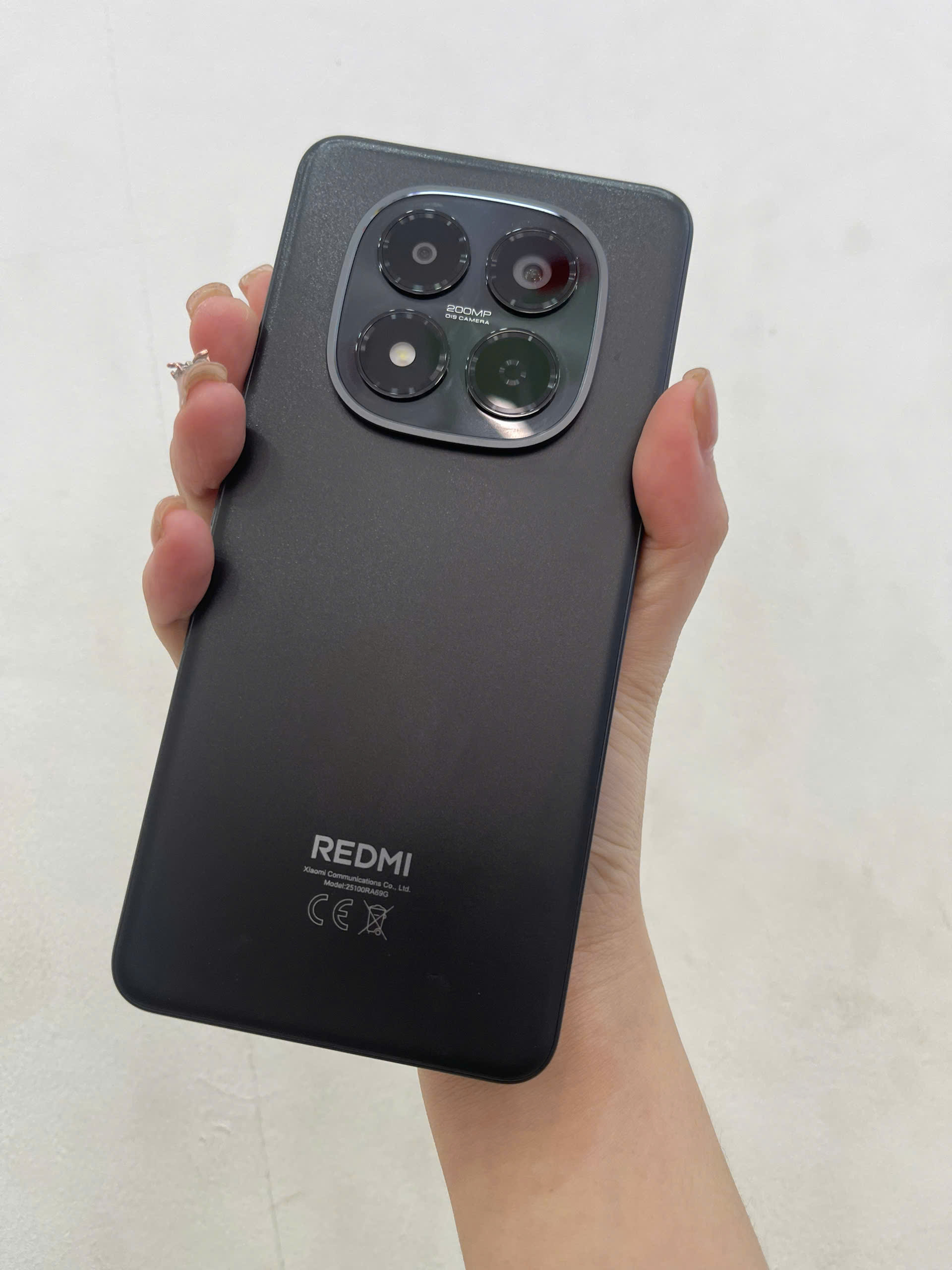 ĐIỆN THOẠI DI ĐỘNG (TEL) REDMI NOTE 15 PRO 6.77"/MTK Helio G200-Ultra/8G/256G/200MP+8MP/32MP/6500mAh (25100RA69G)/ĐEN (693255446