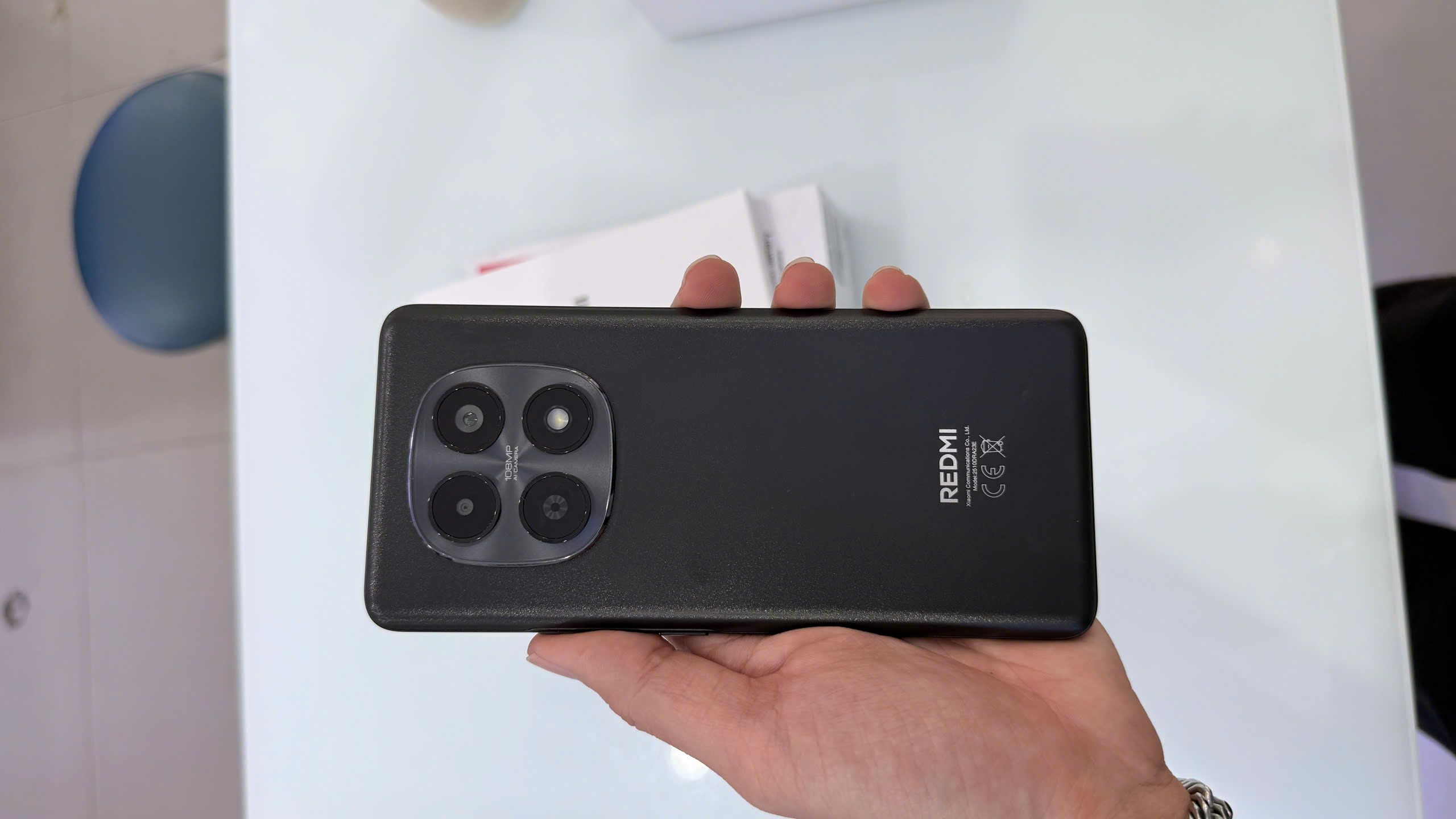 ĐIỆN THOẠI DI ĐỘNG (TEL) REDMI NOTE 15 6.77"/MTK Helio G100-Ultra/6G/128G/108MP+2MP/20MP/6000mAh (2510DRA23E)/ĐEN