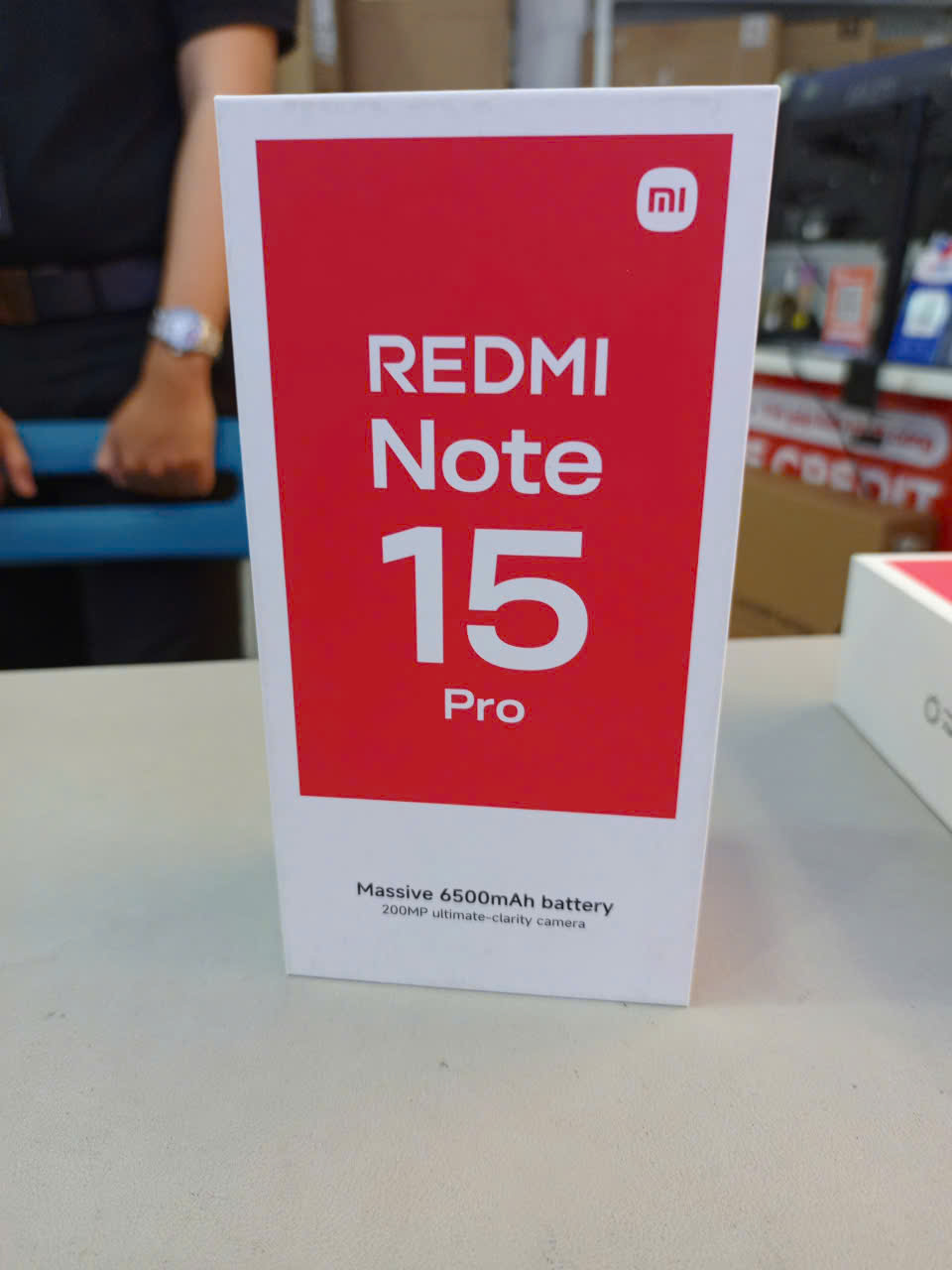 ĐIỆN THOẠI DI ĐỘNG (TEL) REDMI NOTE 15 PRO 6.77"/MTK Helio G200-Ultra/8G/256G/200MP+8MP/32MP/6500mAh (25100RA69G)/ĐEN (693255446