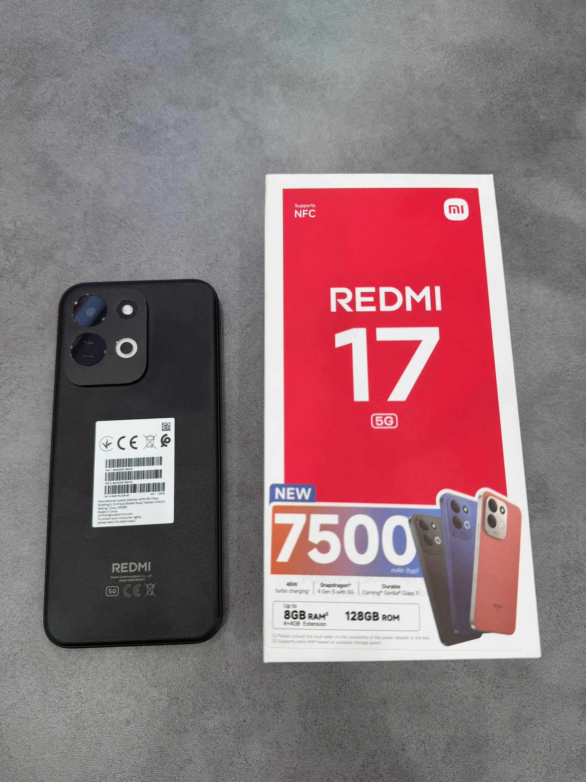 ĐIỆN THOẠI DI ĐỘNG (TEL) REDMI 17 5G