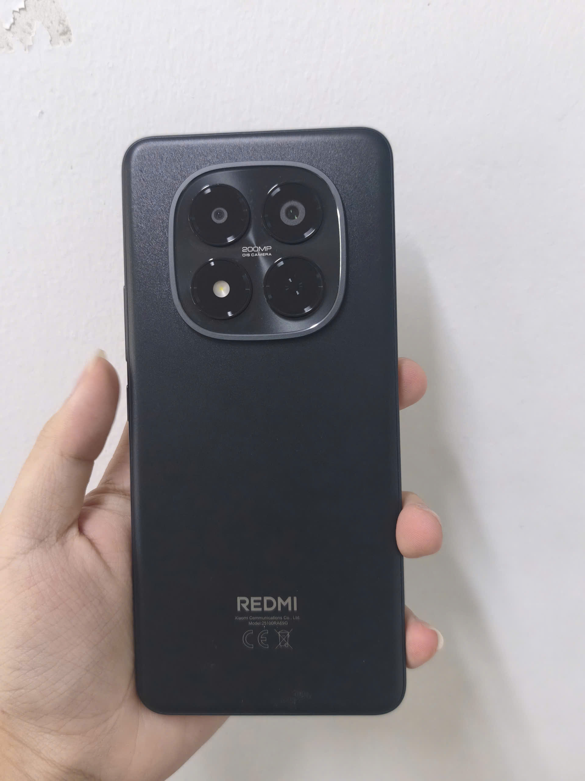 ĐIỆN THOẠI DI ĐỘNG (TEL) REDMI NOTE 15 PRO 6.77"/MTK Helio G200-Ultra/8G/256G/200MP+8MP/32MP/6500mAh (25100RA69G)/ĐEN (693255446