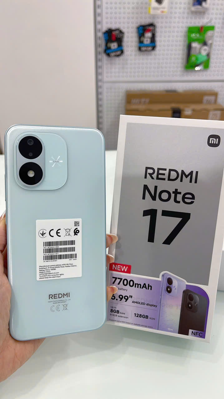  REDMI NOTE 17 6.99"/SNAP 6S 4G GEN 2/4G/128G - Cẩm Phả
