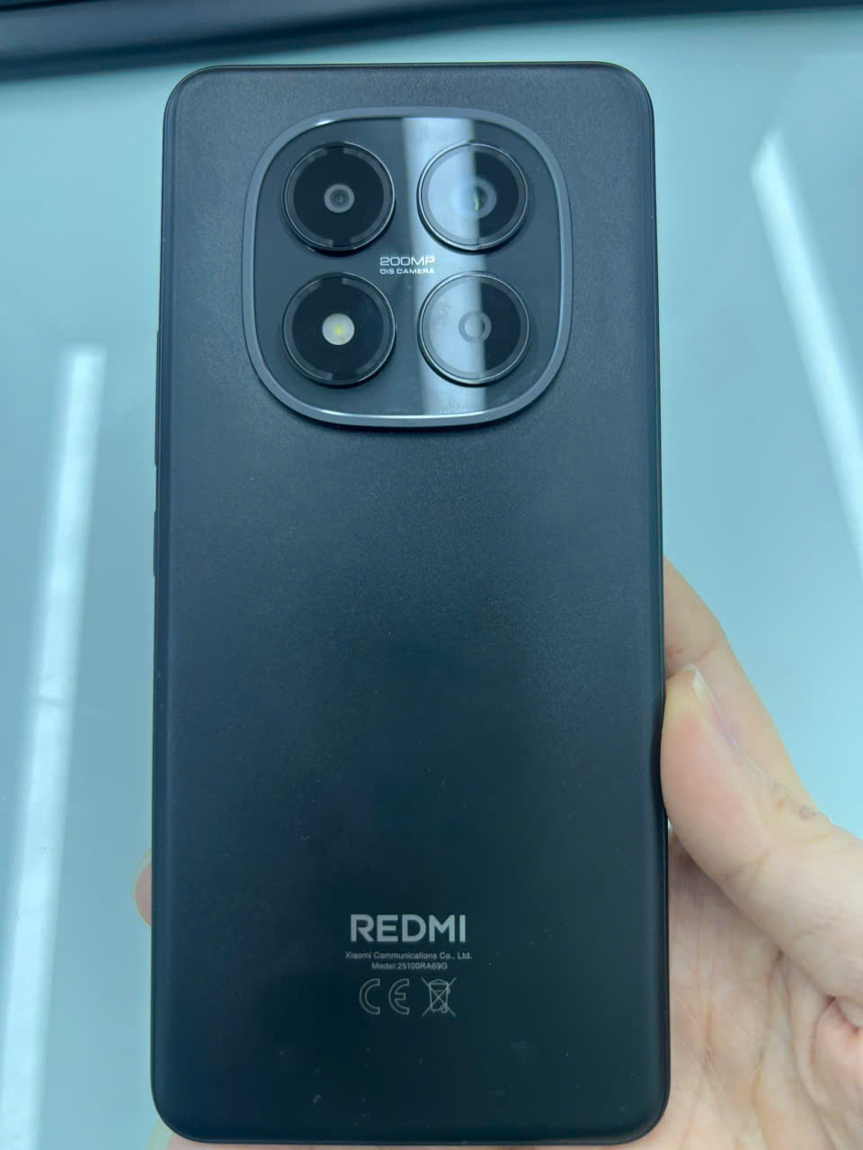 ĐIỆN THOẠI DI ĐỘNG (TEL) REDMI NOTE 15 PRO 6.77"/MTK Helio G200-Ultra/8G/256G/200MP+8MP/32MP/6500mAh (25100RA69G)/ĐEN (693255446