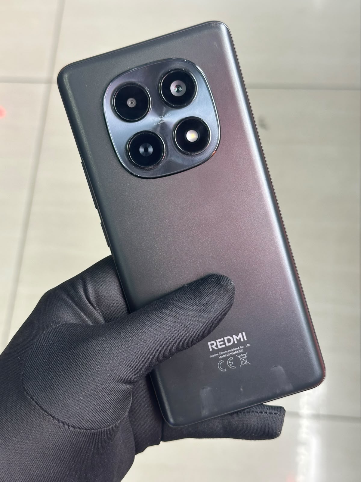 ĐIỆN THOẠI DI ĐỘNG (TEL) REDMI NOTE 15 6.77"/MTK Helio G100-Ultra/6G/128G/108MP+2MP/20MP/6000mAh/ĐEN
