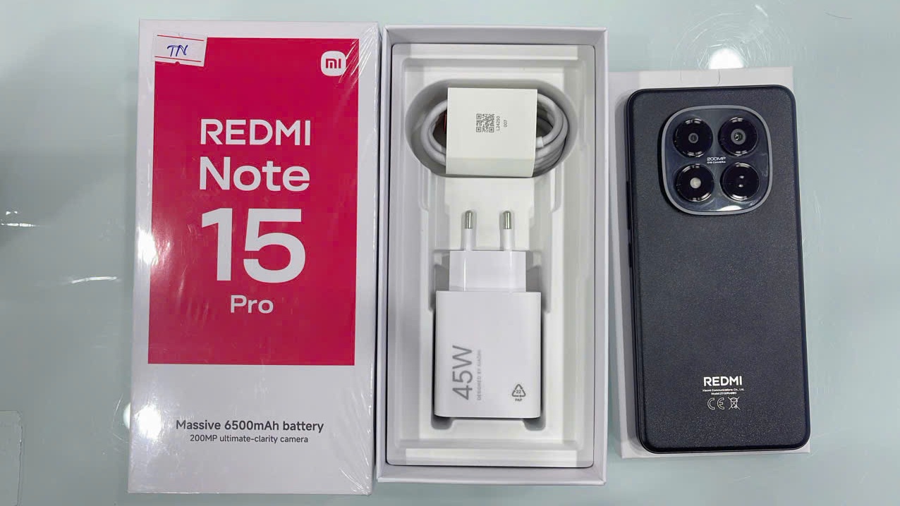 REDMI NOTE 15 PRO 6.77"/MTK Helio G200-Ultra/8G/256G - Cẩm Phả